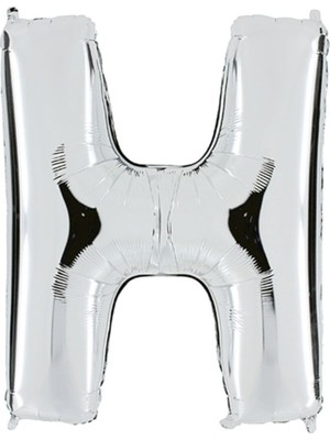 Grabo Harf Balon Folyo 100 cm Gümüş H