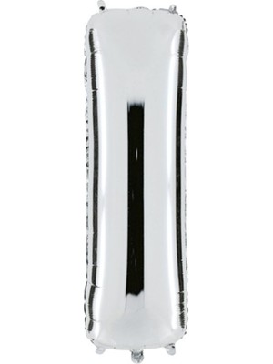 Grabo Harf Balon Folyo 100 cm Gümüş I