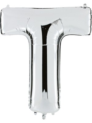 Grabo Harf Balon Folyo 100 cm Gümüş T