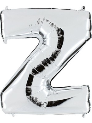 Grabo Harf Balon Folyo 100 cm Gümüş Z