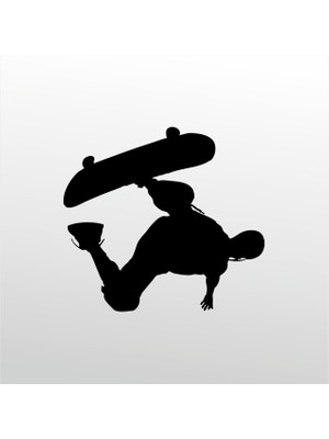 Technopa Folyo Sticker Kaykaycı 102 90  cm Uzunluk Dekoratif Sticker