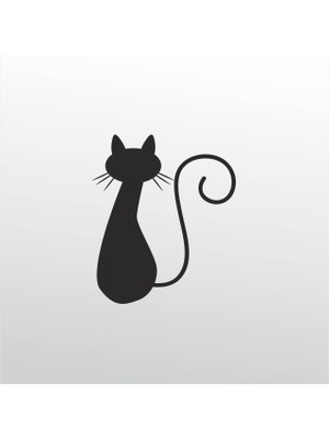Technopa Folyo Sticker Kedi 108 40 cm Uzunluk Dekoratif Sticker