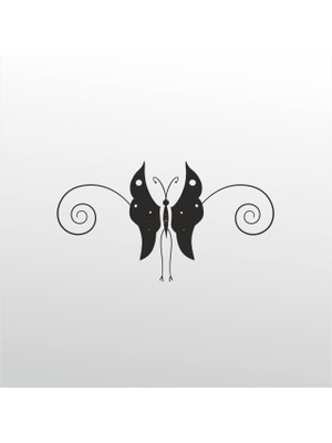 Technopa Folyo Sticker Arı Kelebek 100 cm Uzunluk Dekoratif Sticker