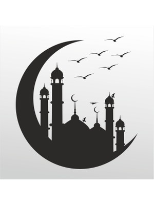 Technopa Folyo Sticker Martı 160 cm Uzunluk Dekoratif Sticker