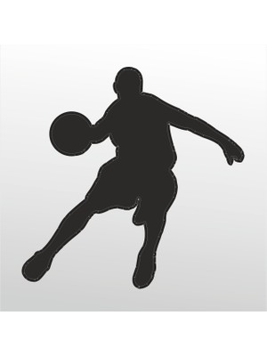 Technopa Folyo Sticker Basketbol 101 70 cm Uzunluk Dekoratif Sticker