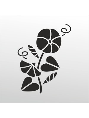 Technopa Folyo Sticker Çiçek Deseni 140 70 cm Uzunluk Dekoratif Sticker