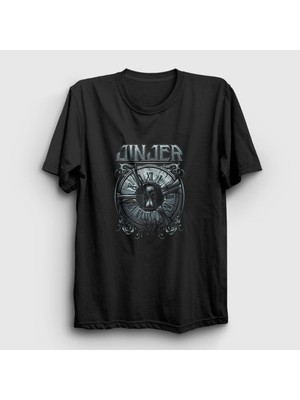Presmono Unisex Siyah Hourglass Jinjer T-Shirt