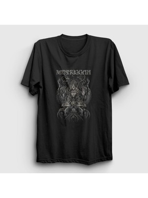 Presmono Unisex Siyah Deviance Meshuggah T-Shirt