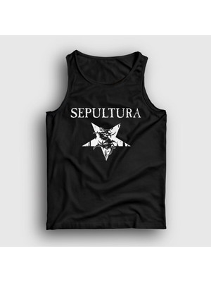 Presmono Unisex Siyah Logo V2 Sepultura Atlet