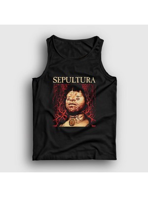 Presmono Unisex Siyah Roots Sepultura Atlet