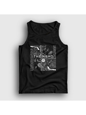 Presmono Unisex Siyah Nbhd The Neighbourhood Atlet