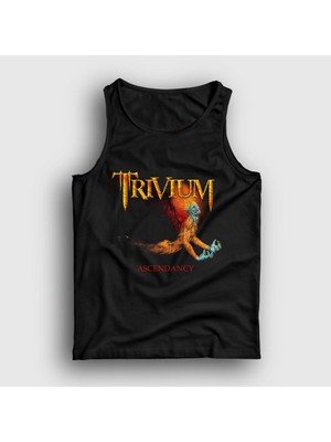 Presmono Unisex Siyah Ascendancy Trivium Atlet