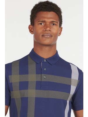 Barbour Blaine Polo Yaka BL46 Regal Blue