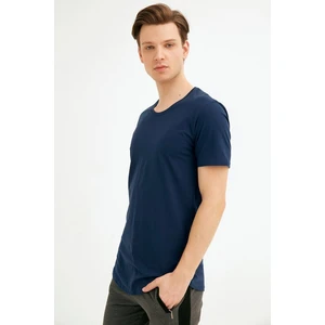Bisiklet Yaka Basic Tshirt