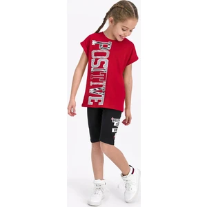 Roly Poly Kız Çocuk Bermuda Tayt Takım RP2483-2 21Y