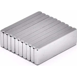 Dünya Magnet Neodyum Mıknatıs 30 x 10 x 3 mm Güçlü Magnet 10'lu