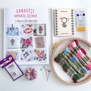 Herkes Için Kanaviçe Seti – Romantik Çiçekler