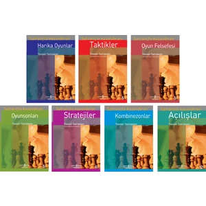 Satrançta Kazandıran Serisi 7 Kitap Set Satranç Kitapları - Harika Oyunlar - Taktikler - Oyun Felsefesi - Oyunsonları - Stratejiler - Kombinezonlar - Açılışlar