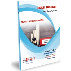 İlkumut Yayınları - Ticaret Hukukuna Giriş