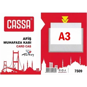 Afiş Muhafaza Kabı A3 10'lu