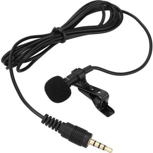 Yaka Mikrofonu Hd Ses Aux Girişli Cep Telefonu Uyumlu 3.5 mm Jak
