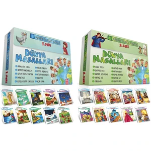 Dünya Masalları 1. Seri ve 2. Seri 20'li Kitap Set