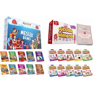 Vücudun Bilmecesi (10 Kitap ) ve Meslek Bilinci (10 Kitap) 2 Hikaye Set