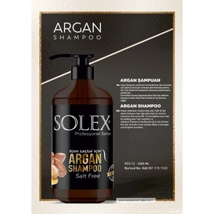 Profesyonel Tuzsuz Keratin Argan Şampuan 1000 ml