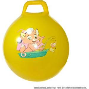 CN-628A Renkli Desenli Zıp Zıp Top
