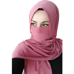 Kadın Maskeli Hazır Şal