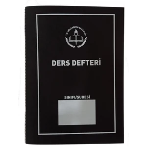 Yeni Merhaba Yayıncılık Ders Defteri 8 Derslik Yoklama Fişli Plastik Kapak 25 x 35 cm