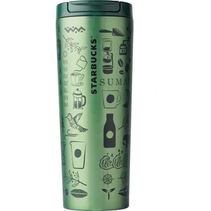 Starbucks®  50. Yıl Özel Seri Termos - Parlak Yeşil Renkli 473 ml