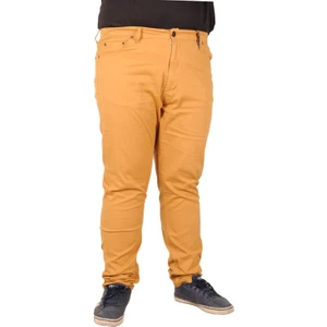 Erkek Pantolon Keten Neptun Klasik 20902 Taba