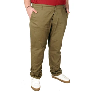 Büyük Beden Erkek Pantolon Keten 20850 Haki