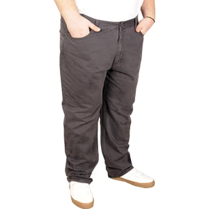 Büyük Beden Erkek Keten Pantolon 5 Cep 21003 Antrasit