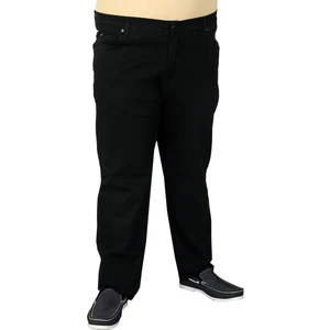 Büyük Beden Erkek Pantolon Kot Classic 19719 Siyah