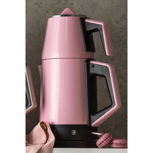Bella Gusto Susuz Çalışma Emniyetli Elektrikli Çay Makinesi Baby Pink