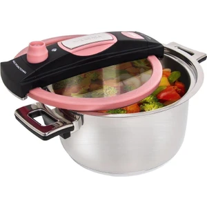 Vetro Hızlı Pişirici Pembe 4 Lt