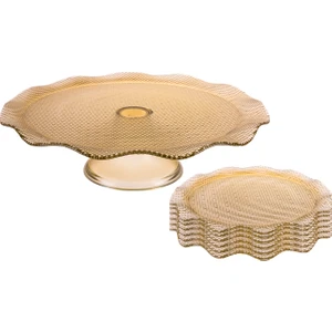 Moana Amber 6 Kişilik Kek/Pasta Seti