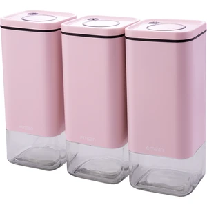 Plaza 3lü Büyük Kavanoz Baby Pink