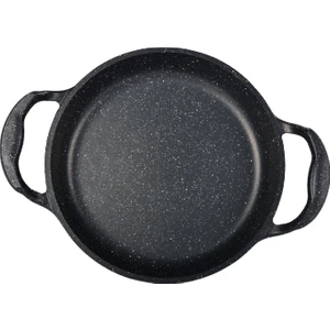 Minor Yuvarlak Sahan Beyaz Desenli 18 cm