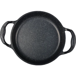 Minor Yuvarlak Sahan Beyaz Desenli 20 cm