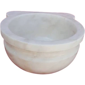 Abahanoğlu Mermer Beyaz Kurna, Mermer Kurna, Mermer Hamam Kurnası, Mermer Hamam Kurnası, Hamam Kurnası, Banyo Kurnası 45X45X25