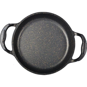 Minor Yuvarlak Sahan Bronz Desenli 18 cm