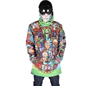 Rick And Morty 1. Kalite Snowboard ve Kayak Montu