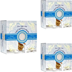 Doğal Keçi Sütü Özlü Sabun 150 gr x 3 Adet
