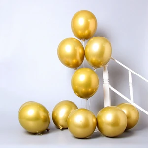 Gold Krom Metalik Balon (Aynalı Balon) 10 Adet