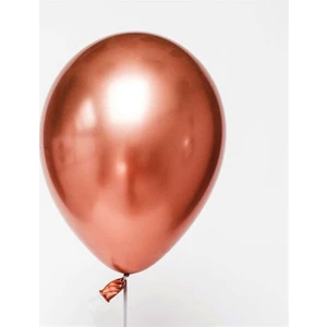 Rose Gold Krom Metalik Balon (Aynalı Balon) 10 Adet