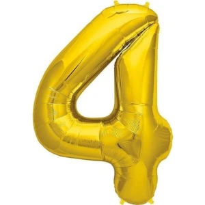 İkm Balon Rakam Balon Folyo Orta Boy 75 cm Gold 4