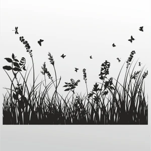Folyo Sticker Kelebek 104 / En 30 cm 50 cm Uzunluk Dekoratif Sticker